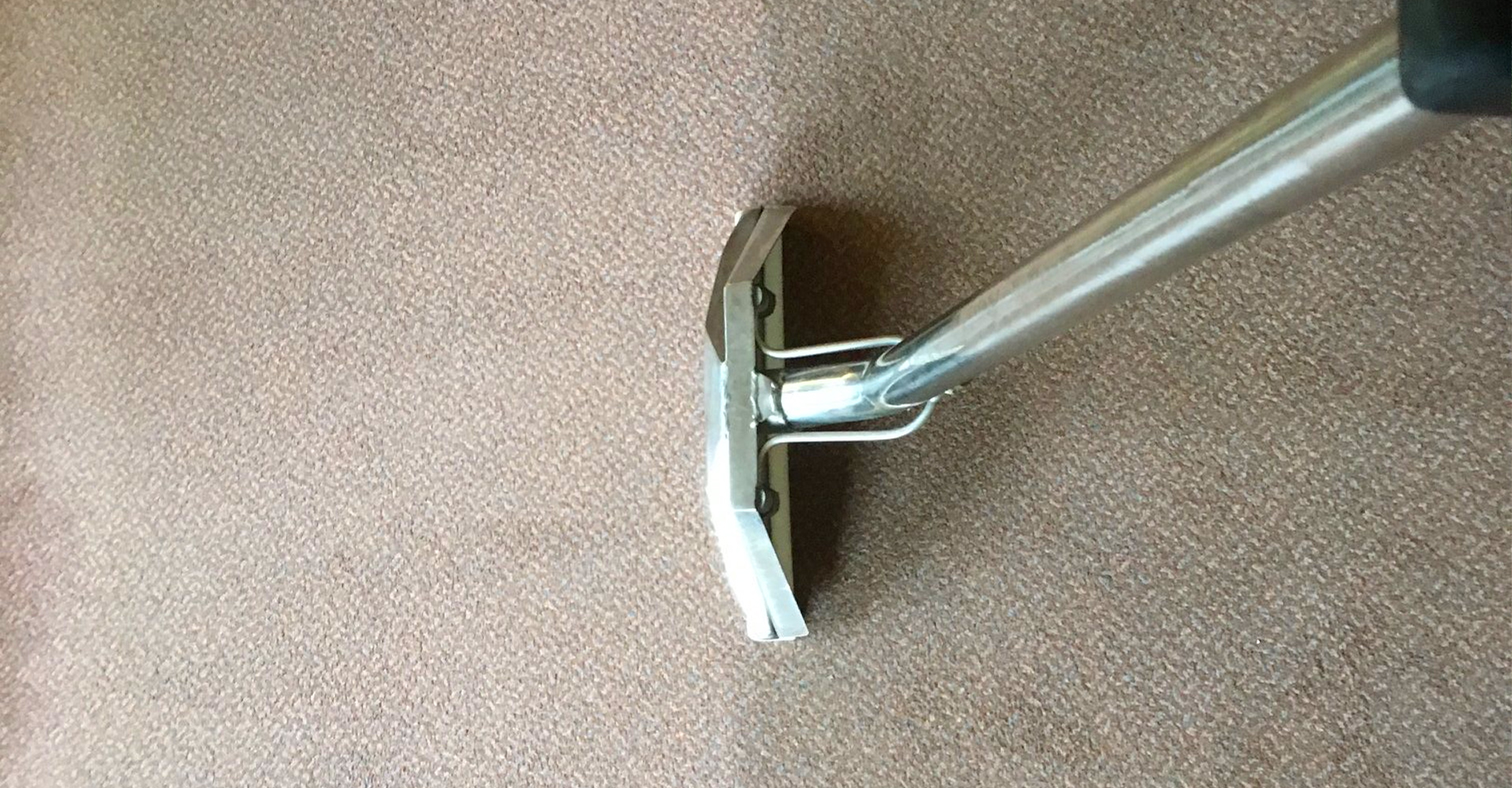 Professional carpet cleaning in progress in a Chesterfield property