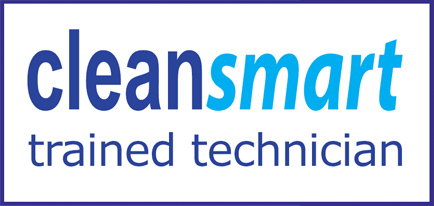CleanSmart trained technician badge